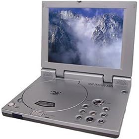 Apex PD800 Progressive-Scan Portable DVD Player with 8" LCD Screen