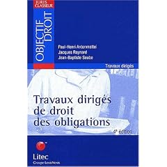 Travaux dirig�s de droit des obligations, 4e �dition