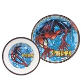 Zak Designs Spider-Man 8-Piece Plate and Bowl Set