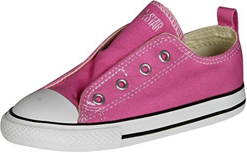 Converse Girls 726078F Simple Slip Fashion Sneakers,Pink,6