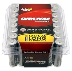Rayovac ALAA-48 UltraPRO Alkaline AA Batteries, 48-Pack