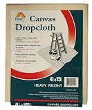 Galaxy Products HW415 Paint Essentials 4-by-15-Foot Canvas Drop Cloth