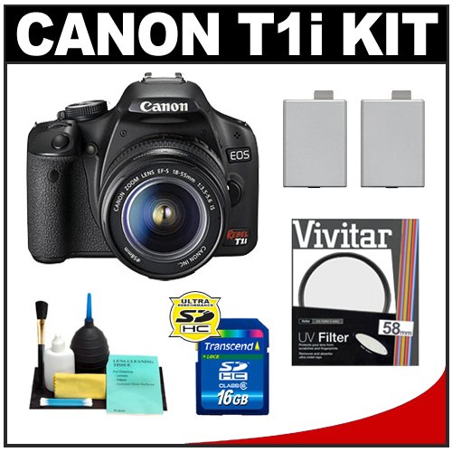 Canon EOS Rebel T1i 15.1MP Digital SLR C