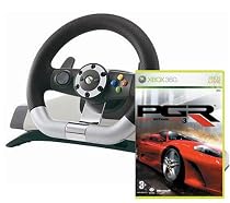 Racing Wheel with Force Feedback Edition of Project Gotham Racing 3 (Xbox 360)