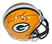 Autographed Ryan Grant Green Bay Packers Mini Helmet
