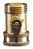 LR Nelson Brass Single Hose Shut-Off #N115C