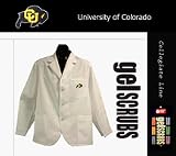 Colorado Buffaloes Scrub Style Short Consultation Jacket from GelScrubs - B000BJFGDG