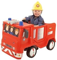 Fireman Sam Jupiter Ride In with Fireman Sam Helmet with Sounds
