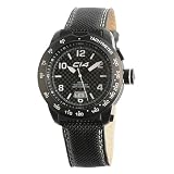 Carbon 14 Mens E3.1 Earth 3H iBeam Tech Carbon and White Dial Watch by Carbon 14