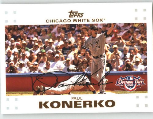 2007 Topps Opening Day #12 Paul Konerko - Chicago White Sox (Baseball Cards)