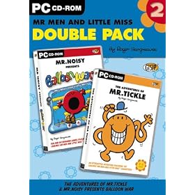 Mr Men & Little Miss Mr Noisy & Mr Tickle Double Pack