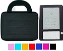 Assorted Color Cube Carrying Case for Amazon Kindle Amazon's 6" Wireless Reading Device (Latest Generation) + Matching Color Silicone Skin for Amazon Kindle 2nd Generation eBook cases