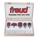 Freud 94-100-511 5-Piece Cabinet Door Bit Set with 99-511 Panel Bit
