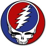 Grateful Dead rokgrupa mūzikas bampera uzlīme 4