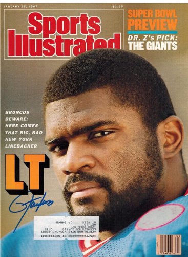 Lawrence Taylor Autographed/Hand Signed Giants 1/26/87 Sports Illustrated