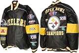 Pittsburgh Steelers 5-Time Super Bowl Leather Jacket (LIMITED EDITION)