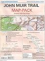 John Muir Trail Map-Pack: Shaded Relief Topo Maps