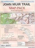Map-pack of the John Muir Trail