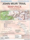 John Muir Trail Map-Pack: Shaded Relief Topo Maps