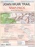 John Muir Trail Map-Pack: Shaded Relief Topo Maps