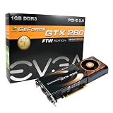 EVGA 01G-P3-1286-AR e-GeForce GTX280 1GB FTW Edition DDR3 PCI-Express 2.0 Graphics Card -Lifetime Warranty with Free Special Edition EVGA Precision Overclocking Utility