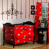 GEORGIA Bulldogs Baby Crib Bedding with Curtains - 9 Pc set
