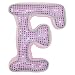 Inormous Initials Pillow- F