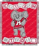 Alabama Crimson Tide 36x48 Baby Blanket / Throw