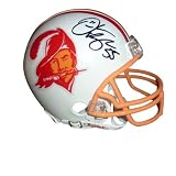 Derrick Brooks Autographed Tampa Bay Buccaneers (Throwback) Mini Helmet - Brooks Holo