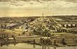 Centennial Buildings, Fairmount Park, Philadelphia, 1876 - 16" x 20" - Fine-Art Gicl&eacute;e Photographic Print of an Image from the Library of Congress Collection