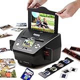 SVP PS9700 Black(with 8GB)3-in-1 Digital Photo/Negative Films/Slides Scanner with built-in 2.4 LCD Screen