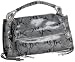 6126 by Lindsay Lohan Blaze Convertible Handbag,Grey,one size