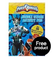 Power Rangers Jungle Storm Activity Pad Power Rangers Jungle Storm Activity Pad