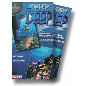 Wonders of the Deep: Costa Rica/Cocos Islands/Galapagos, Australia/Queensland [VHS]