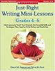 Just-Right Writing Mini-Lessons: Grades 4-6: Mini-Lessons to Teach Your Students the Essential Skills and Strategies They Need to Write Fiction and Nonfiction