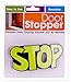Door Stopper - Heavy Duty Wedge - Home or Office - Unique STOP Words Design