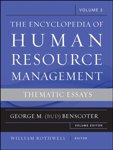 Encyclopedia of Human Resource Management, Critical and Emerging Issues in Human Resources: Volume 3From Pfeiffer