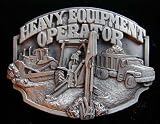 Heavy Equipment Operator Belt Buckle