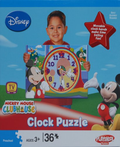Disney Mickey Mouse Clubhouse Clock Puzzle