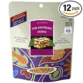 Mrs. Mays Pom-Raspberry Crunch, 5-Ounce Bags (Pack of 12)