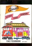 1963 San Francisco Giants Yearbook
