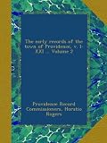 The early records of the town of Providence, v. I-XXI ... Volume 2