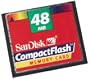 SanDisk 48 MB CompactFlash (SDCFB-48-455)