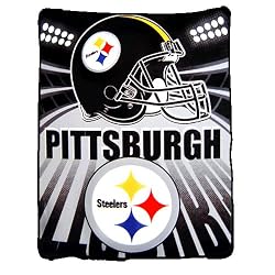 Pittsburgh Steelers Lightweight Rolled Throw Blanket