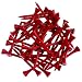Wilson 2 3/4" Hot Golf Tees 50 Count (Red)
