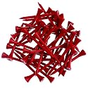 Wilson 2 3/4" Hot Golf Tees 50 Count (Red)