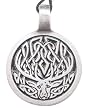 Celtic Deer Pewter Pendant Necklace