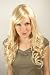 Perücke, Wig, blond, Scheitel, lockig 9319-611 ca. 60cm