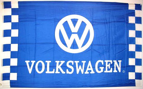 Volkswagen Checkered Traditional Flag
