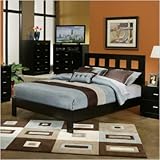 Bundle-41 Eastern King Platform Bed in Dark Espresso